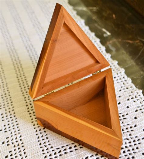 Triangular Jewellery Box 